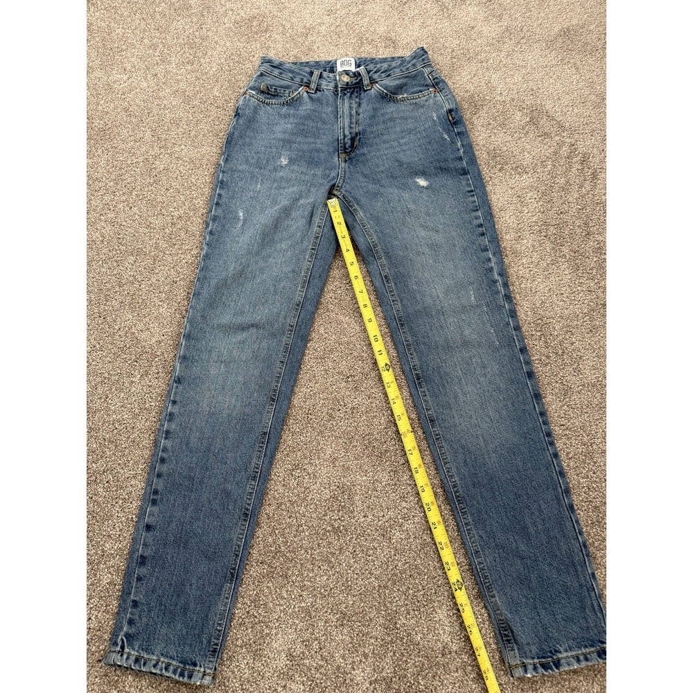 BDG Urban Outfitters Women's Mom High Rise Denim Jeans Blue Size 24 - Picture 8 of 8